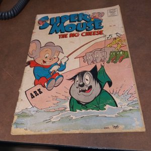 Supermouse The Big Cheese #36 pines comics 1956 Funny Animals- Noahs Ark cover