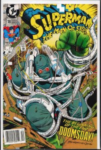 Superman: The Man of Steel #18 (1992) Superman [Key Issue]
