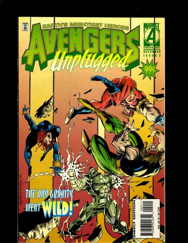 12 Comics Avengers 398 399 400 401 402 Unplugged 1 2 Timeslide 1 Crossing 1+ GK7