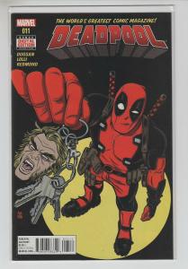 DEADPOOL (2015 MARVEL) #11 NM- FIRST PRINT NM-