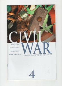 Civil War #4 and #5 (Marvel Comics, 2006) 