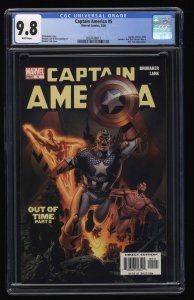 Captain America (2005) #5 CGC NM/M 9.8 White Pages