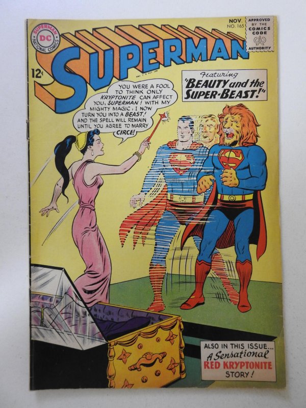 Superman #165  (1963) VG Condition!