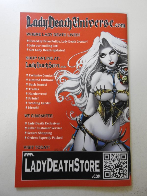 Lady Death: Scorched Earth #1 Black and White Edition (2020) NM Condition!
