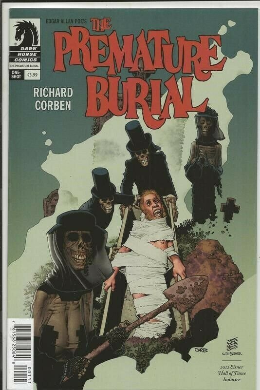 Premature Burial #1 ORIGINAL Vintage 2014 Dark Horse Comics 