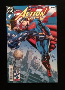 Action Comics #1000F (3RD SERIES) DC Comics 2018 NM+  Steranko Variant