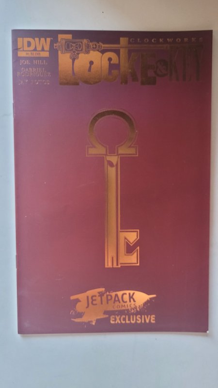 Locke & Key: Clockworks #1 Jetpack Comics Cover