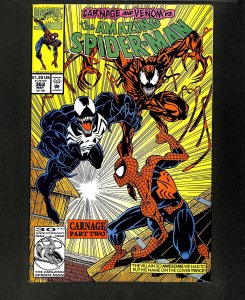 Amazing Spider-Man #362 2nd Carnage! Venom! Human Torch!