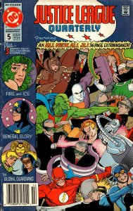 Justice League Quarterly #5 (1991) Fire and Ice