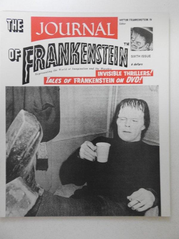 The Journal of Frankenstein #6 Vintage Movie Stills and Interviews! VF-NM Cond!