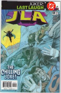 JLA #59 - The Chilling Joke - Jokers Last Laugh - 2001 (Grade 9.2) WH