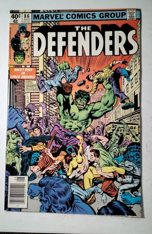 The Defenders #86 (1980) Marvel Comic Book J757