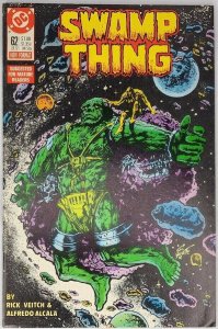 Swamp Thing 62 DC 1987 FN+ Metron Darkseid Rick Veitch