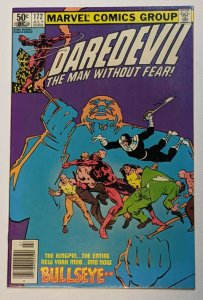 Daredevil #172 (Jul 1981, Marvel) VF/NM 9.0 Bullseye and Kingpin appearance 