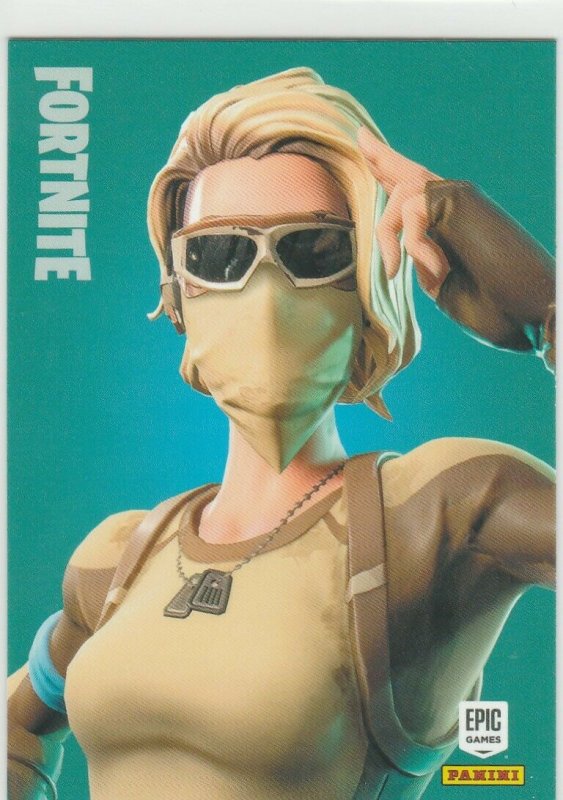 Fortnite Scorpion 138 Uncommon Outfit Panini 2019 trading card series 1