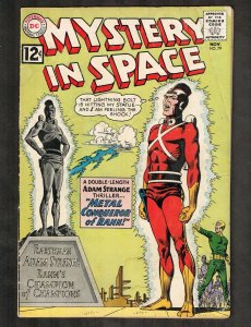 Mystery in Space #79 ~ The Metal Conquerer Of Rann, Adam Strange 1962 (3.0) WH