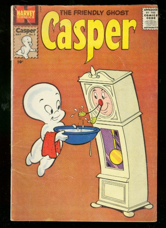 FRIENDLY GHOST CASPER #9 1959-HARVEY COMICS-EARLY ISSUE VG