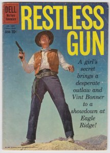 Four Color #1089 (Apr 1960) 3.0 GD/VG Dell Restless Gun