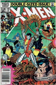 Uncanny X-Men #166 Chris Claremont Paul Smith 1st Lockheed Newsstand NM-