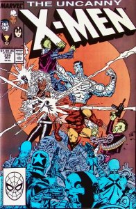 UNCANNY X-MEN Comic 229 —1st Appearance Reavers Gateway— 1988 Marvel Universe F+