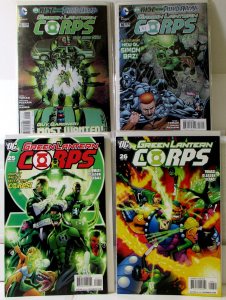 Green Lantern Corps Lot of 4 #15, 16, 25, 26 (2013) DC Comics 9.0 Comic Books