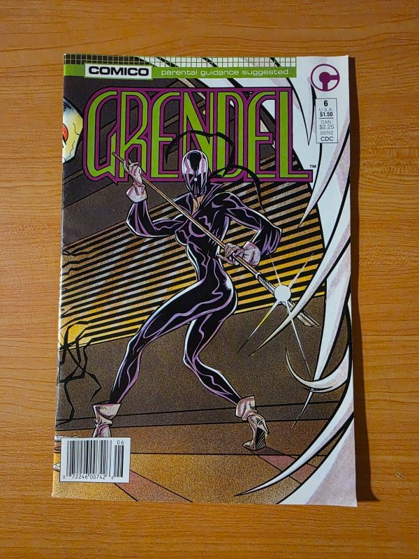 Grendel #6 Newsstand Variant ~ NEAR MINT NM ~ 1987 Comico Comics