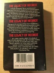 3 Books The Ringworld Engineers The Ultra Secret The Legacy of Heorot SciFi MFT2