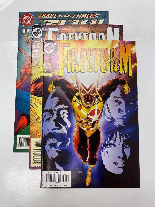 3 DC comic books Flash #114 Firestorm #7 8 51 KM17