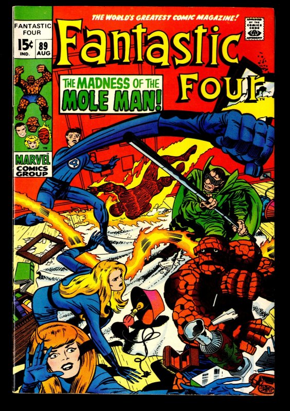 Fantastic Four #89 VF 8.0