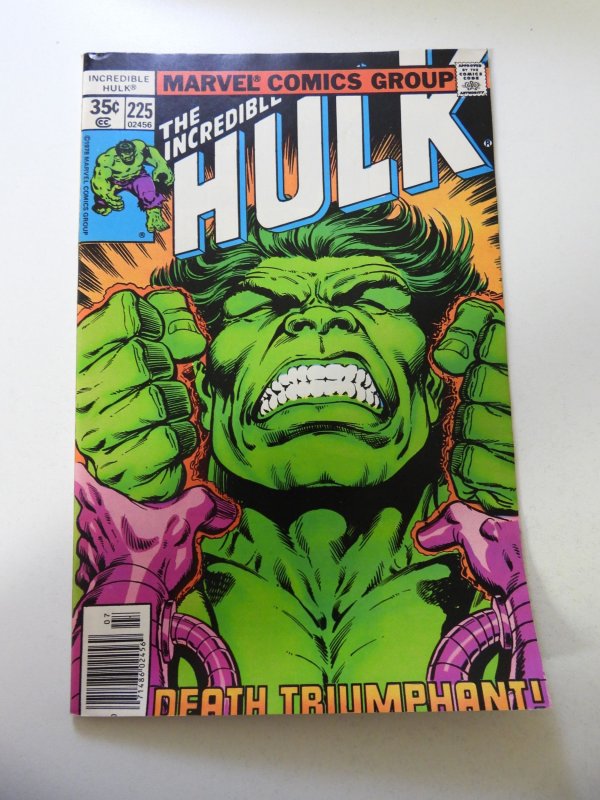 The incredible Hulk #225 (1978) VG/FN Condition