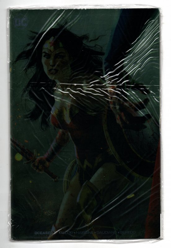 DCEASED #05 (2019) ANDY KUBERT | NYCC EXCLUSIVE SILVER FOIL | POLYBAG SEALED