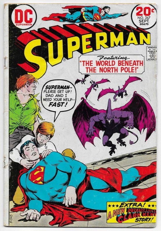 Superman #267 (DC, 1973) GD/VG 