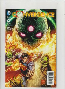 Convergence #0 VF 8.0 DC Comics 2015 Superman & Batman EVS Cover