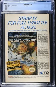 Wolverine #23 (4/90) Graded CGC 9.6