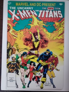 Marvel and DC Present featuring The Uncanny X-Men and The New Teen Titans