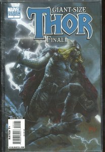 Thor Giant-Size Finale Finch Cover (2010) Thor