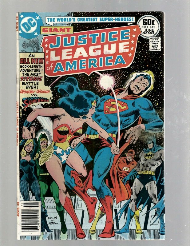 Lot Of 6 Justice League Of America DC Comic Books # 142 143 144 145 146 147 GK34