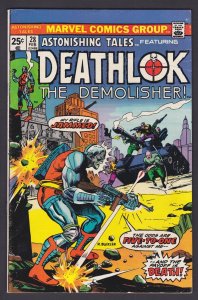 Astonishing Tales #28 Deathlok FN 6.0 Marvel Comic - Feb 1975