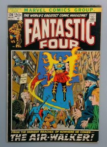 Fantastic Four #120, FN 1st Air-Walker, Marvel Comics Group, 1971  JR1