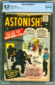 Tales to Astonish #4 (1959) CBCS Graded 6.5