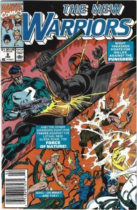 The New Warriors #7 through 10 Newsstand Edition (1991)
