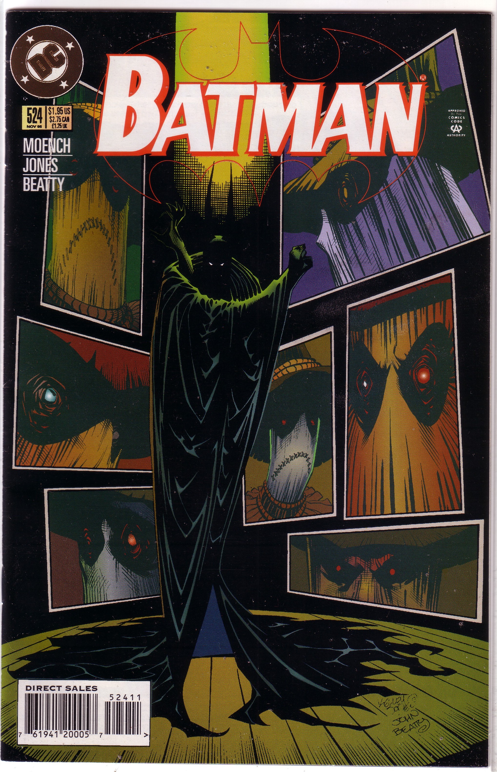 Batman vol. 1 #524 FN Moench/Kelley Jones, Scarecrow | Comic Books - Modern  Age, DC Comics, Batman, Superhero / HipComic