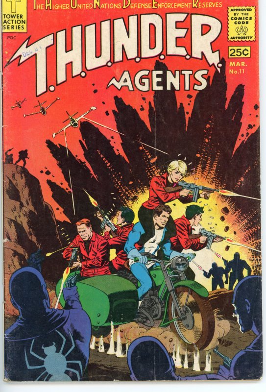 THUNDER Agents 11  VG  1967