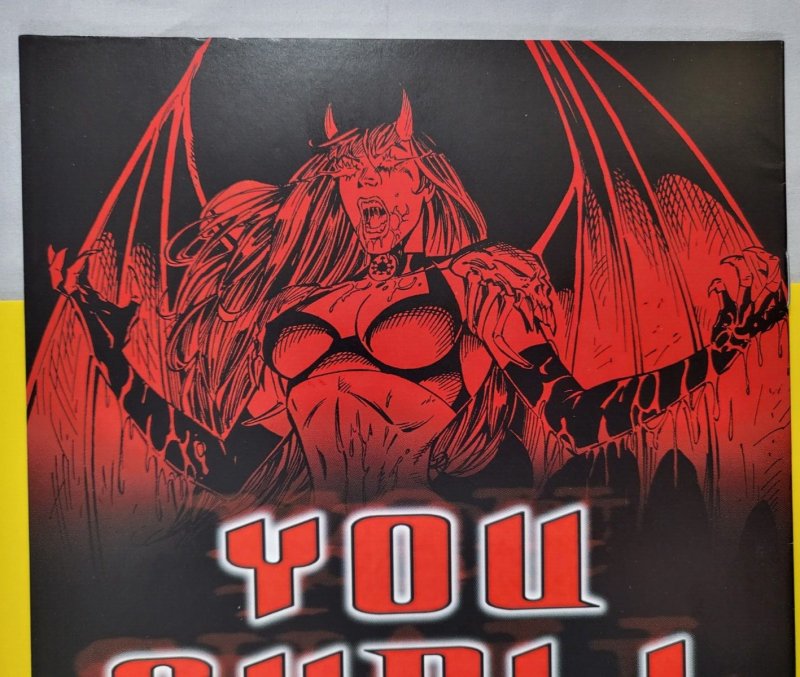 Purgatori Sneak Peek Preview 1998 Chaos! Comics Al Rio Limited VF+