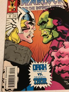 WARLOCK and the INFINITY WATCH #21 : Marvel 10/93 NM-; Infinity Crusade x-over
