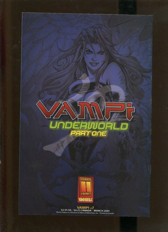 VAMPI #7 (9.2)NM- UNDERWORLD PART ONE!! 2001