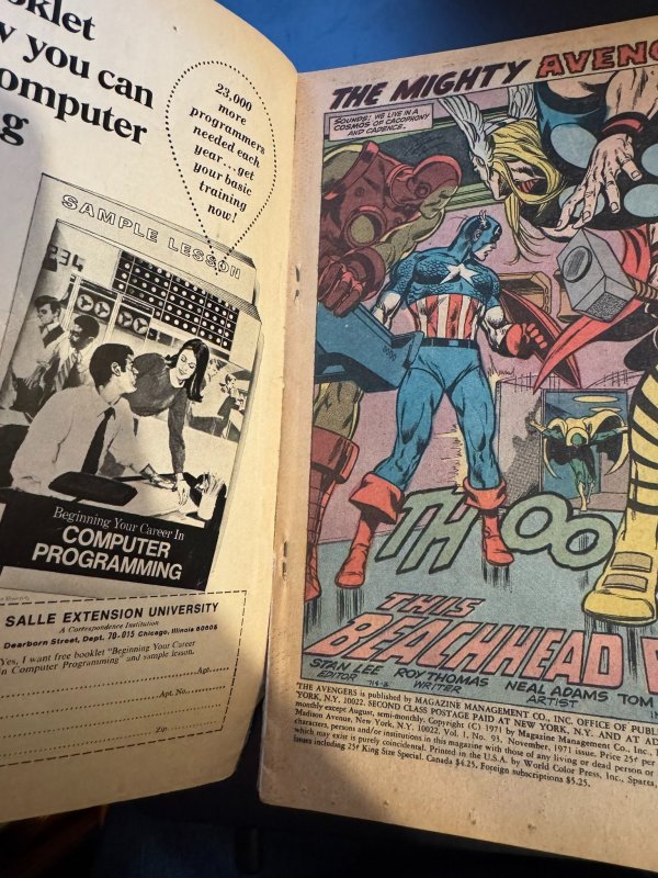 The Avengers #93 (1971)