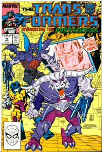 Transformers #40 Marvel Comics 1988 VF Pretenders