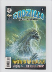 Godzilla King of the Monsters #10 - Bob Eggleton Cover! (8.5/9.0) 1996