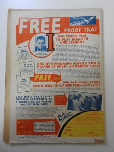 Green Hornet Comics #14 (1943) PR Condition INCOMPLETE See description